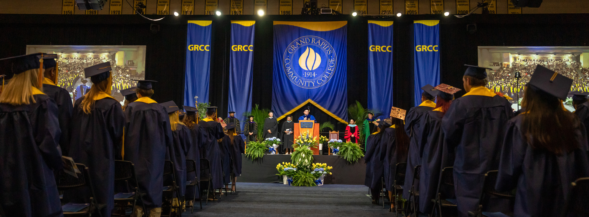 GRCC Commencement Ceremony - President Speaking 2023 